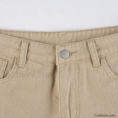 High Waisted Solid Flare Jeans Flare Jeans