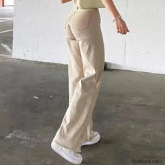 High Waisted Solid Flare Jeans Flare Jeans