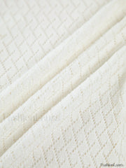 Knitted Cover Graceful Up Beach Dress Sweaters L