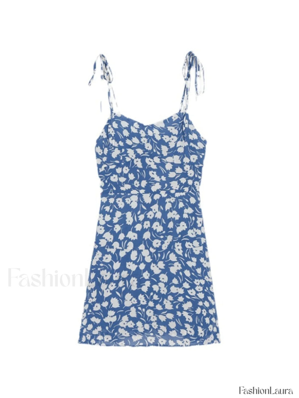 Lace Up Summer Floral Mini Dress Mini Dresses