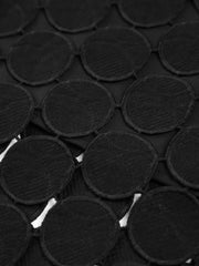 Laser Cut Multi Trendy Circle Double Layered Skirt Skirts