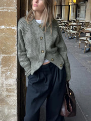 Making Charming Moments Cardigan Grey / XS Sweaters L