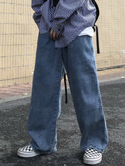 Men’s Basic Wash Skate Fit Jeans Blue / M loose jeans