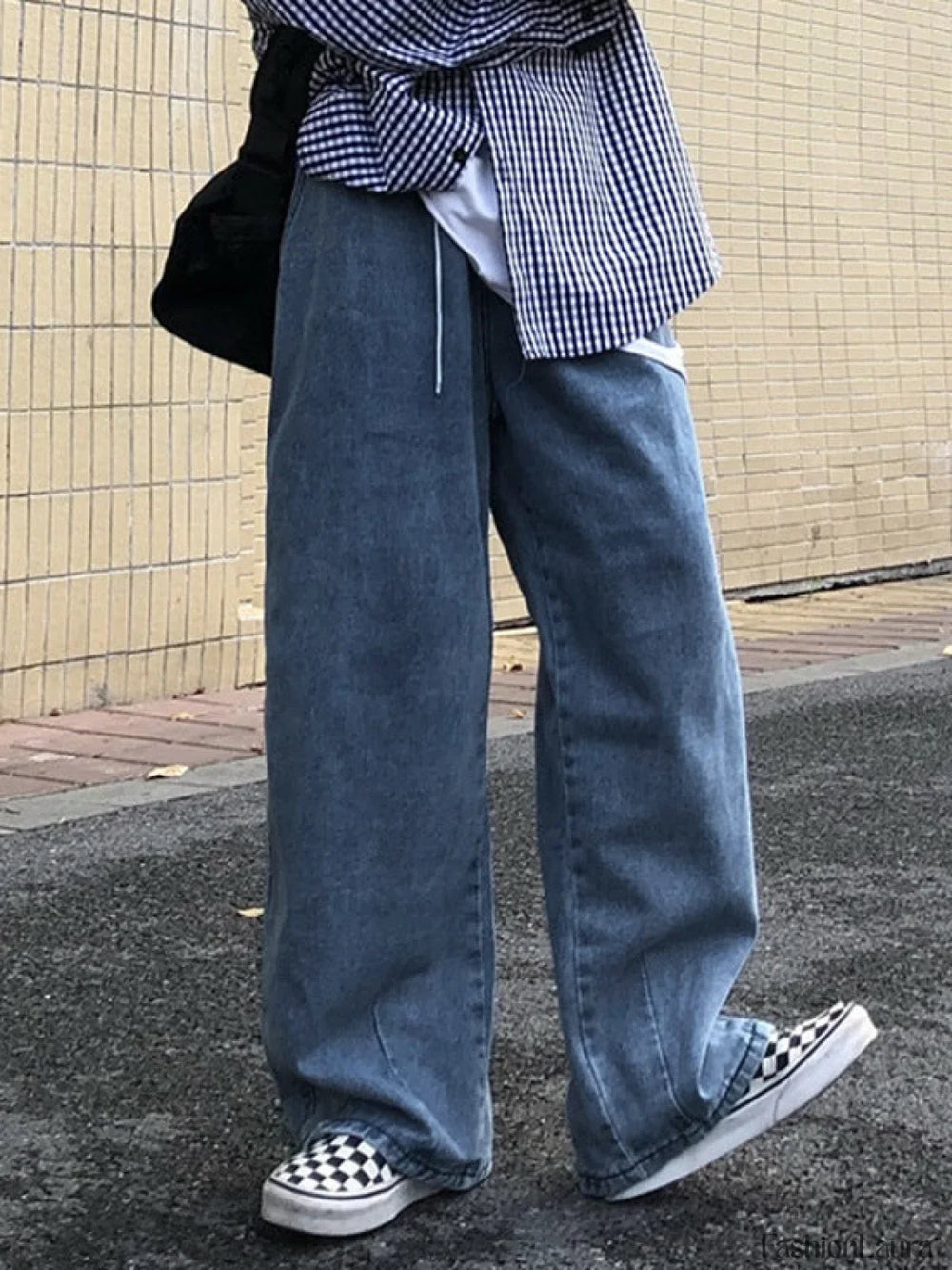 Men’s Basic Wash Skate Fit Jeans loose jeans