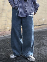 Men’s Basic Wash Skate Fit Jeans loose jeans