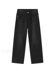 Men’s Faded Vintage Denim Loose Jeans loose jeans