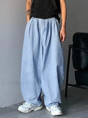 Men’s Vintage Skater Loose Jeans Blue / 2XL loose jeans