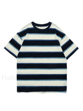 Men’s Vintage Striped Tee Blue / M Tops&Tees
