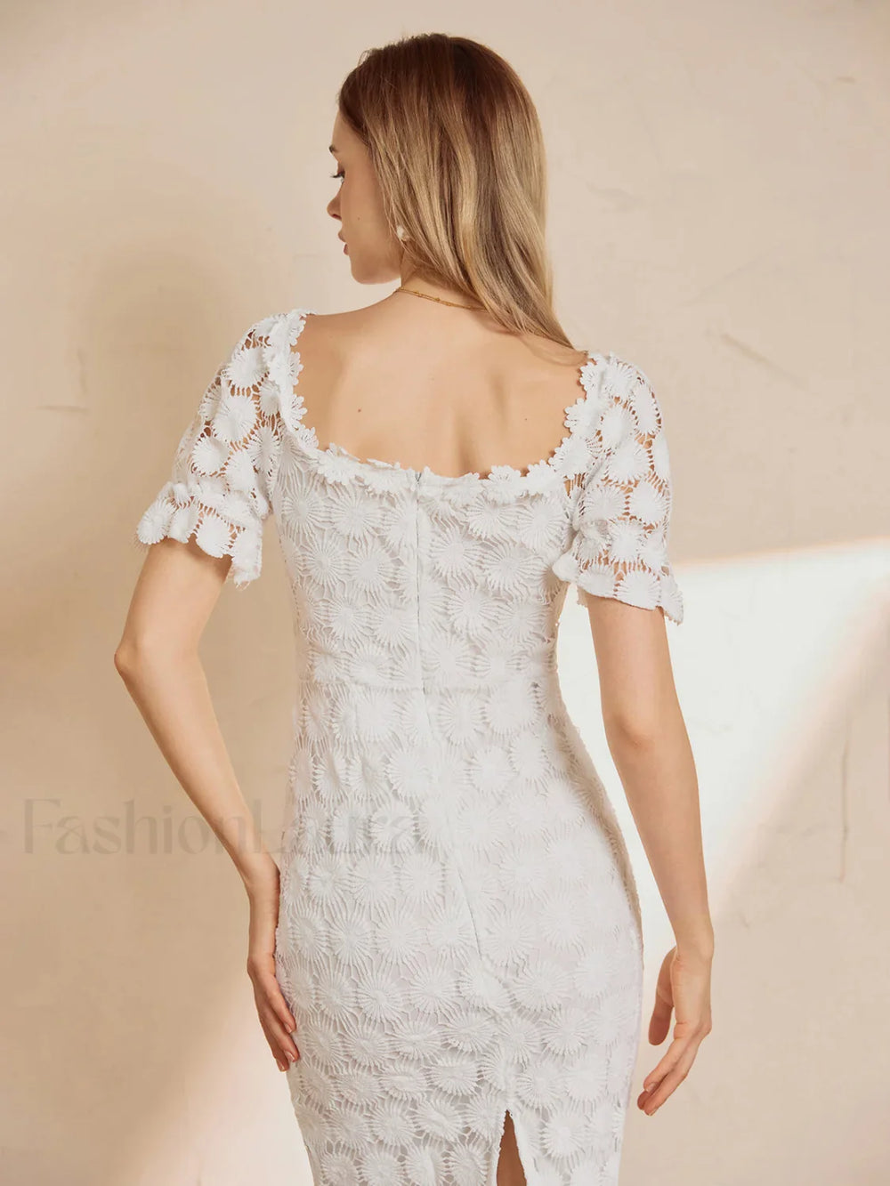 Multi Floral Graceful Midi Dress Dresses