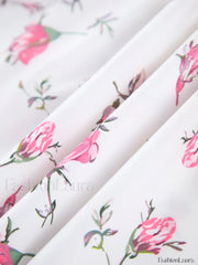 Multi Floral Lace Trendy Trim Short Dress Dresses