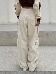 Multi Pockets Vintage Baggy Cargo Jeans Cargo Jeans