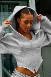 New Streetwear Fleece Zipper Hoodie