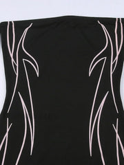 Off Shoulder Black Long Sleeve Mini Dress Mini Dresses