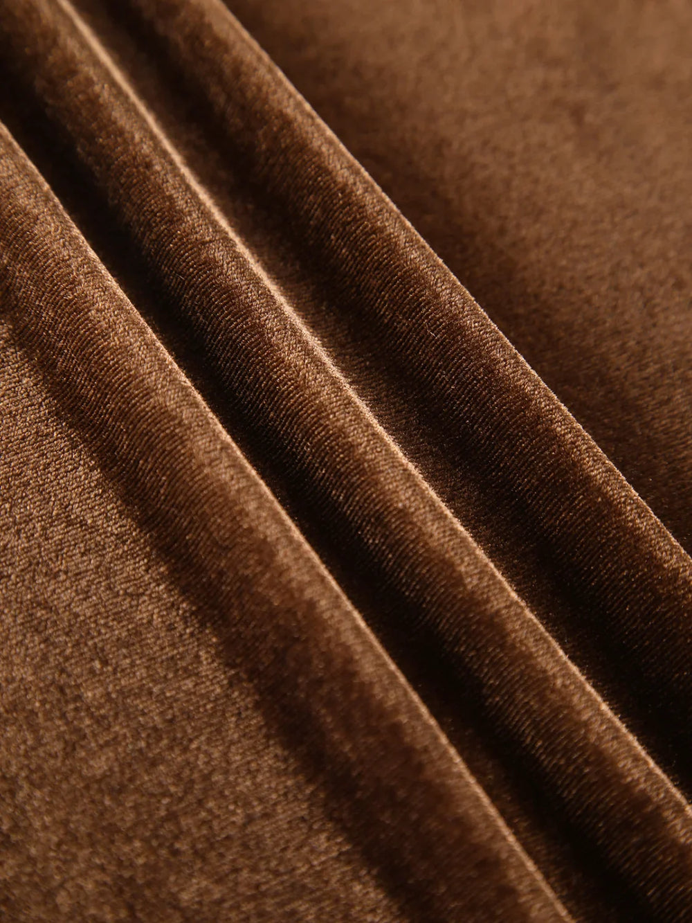 Paradise Feeling Velvet Trendy Zippered Midi Dress Dresses