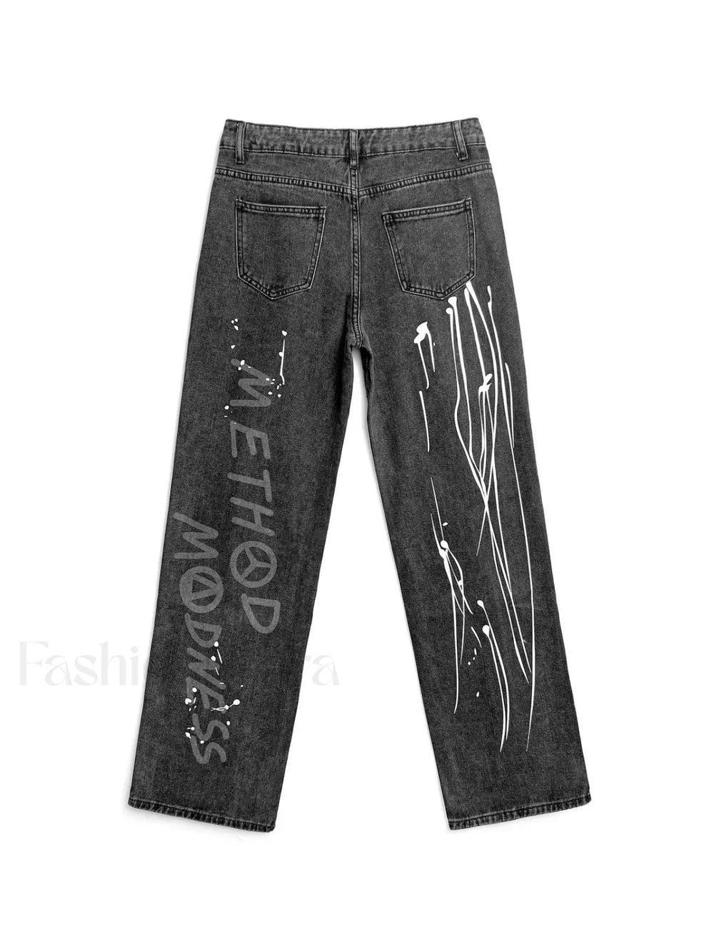 Patchwork Paisley Print Boyfriend Jeans Boyfriend Jeans