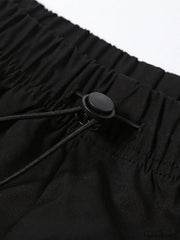 Piping Side Stripe Baggy Sweatpants Wide Leg Pants