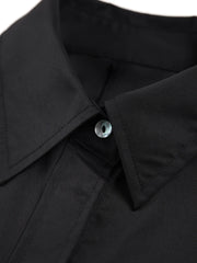 Polo Pockets Graceful Tied Midi Dress Dresses