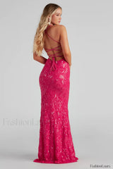 Rowena Sequin Stylish Mermaid Dress Party Dresses L