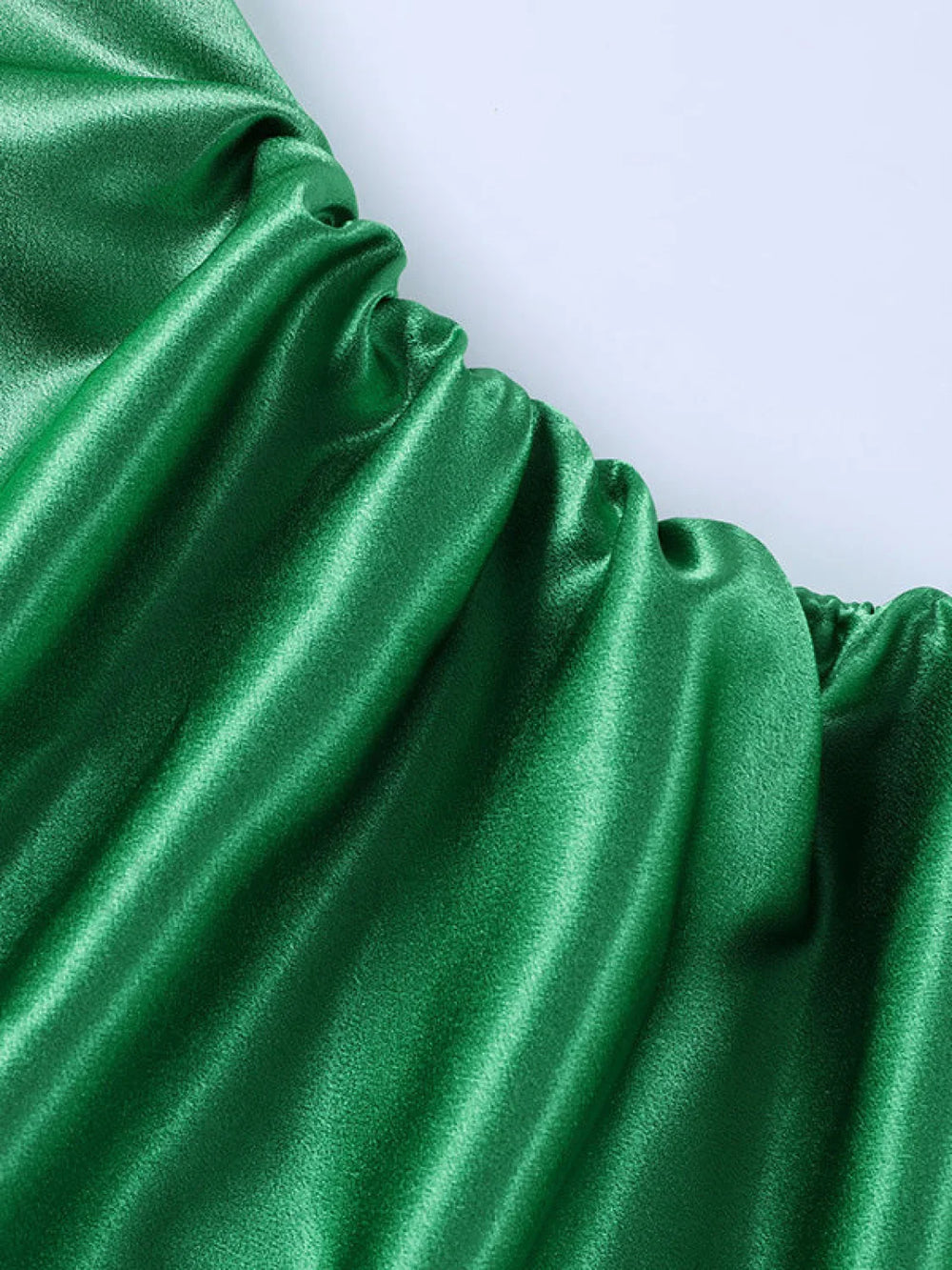 Satin Slit Midi Dress Midi Dresses