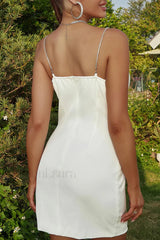 Sexy Suspender Mini Dress