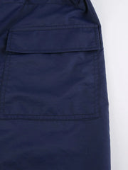 Size Friendly Low Waist Parachute Cargo Pants Cargo Pants
