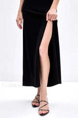 Sleeveless Split Bodycon Work Dress