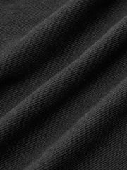 Slit Pleated Long Sleeve Bodycon Mock Neck Long Dress Dresses