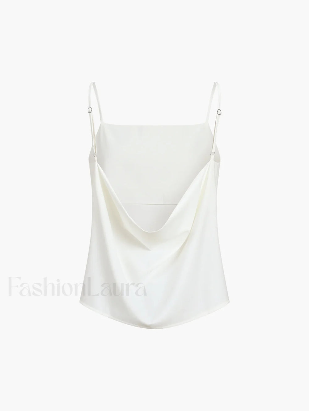 Solid Backless Graceful Cami Top Tank Tops & Camis