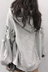 Solid Color Korean Style Hoodie