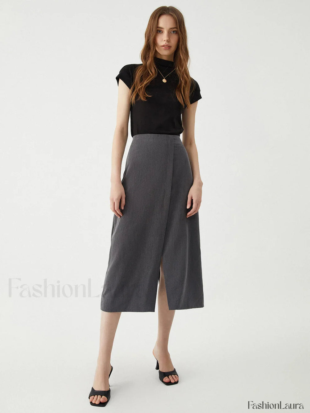 Solid Jersey Graceful Short Sleeve Top T Shirts