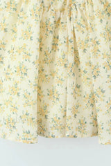 Spice Girl Deep V Neck Backless Pleated Printed A Line Mini Dress