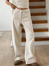 Splice Straight Leg Cargo Jeans Beige / S Jeans