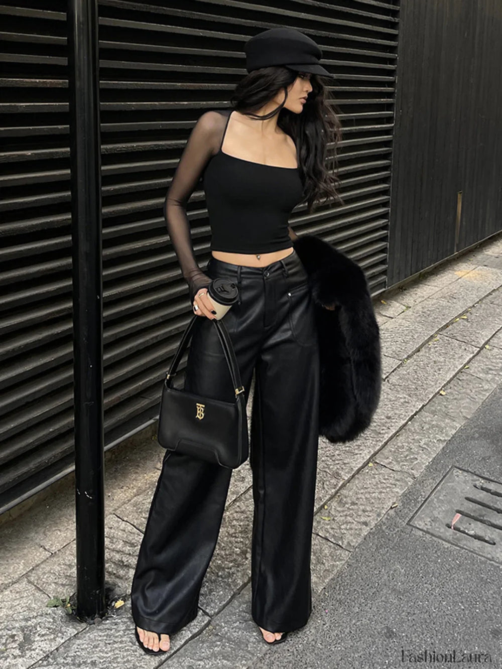 Square Neck Sheer Panel Crop T Shirt T Shirts