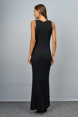 Strapless Knit Bodycon Work Dress