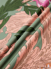 Summer Floral Graceful Long Dress Floral Dresses