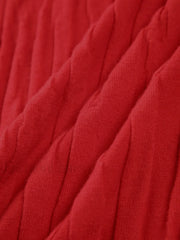 Tie Front Backless Lace Trendy Up Sweater Long Dress Sweaters L