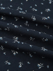 V Neck Ditsy Floral Mini Dress Mini Dresses