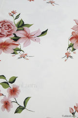 V Neck Lace Up Floral Retro Fishtail Dress Pure Desire Maxi Style