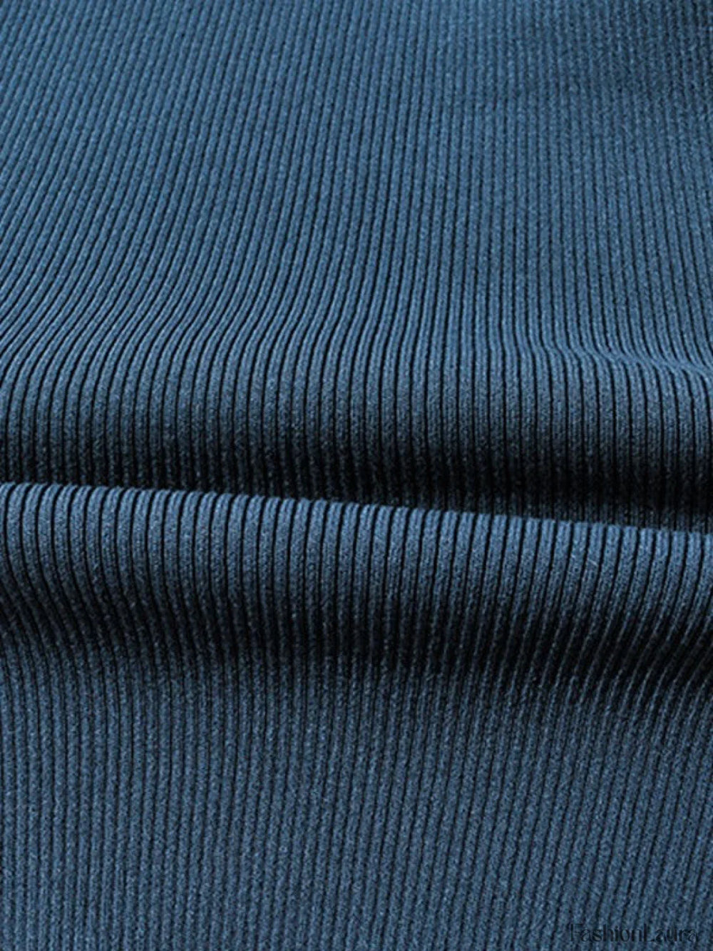 V Neck Ribbed Knit Long Sleeve Mini Dress Mini Dresses