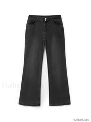 Vintage Ankle Flare Skinny Jeans Flare Jeans