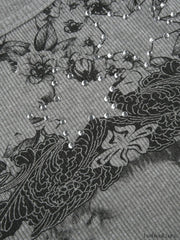 Vintage Floral Star Print Tank Top Tops&Tees