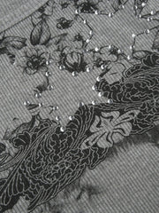 Vintage Floral Star Print Tank Top Tops&Tees