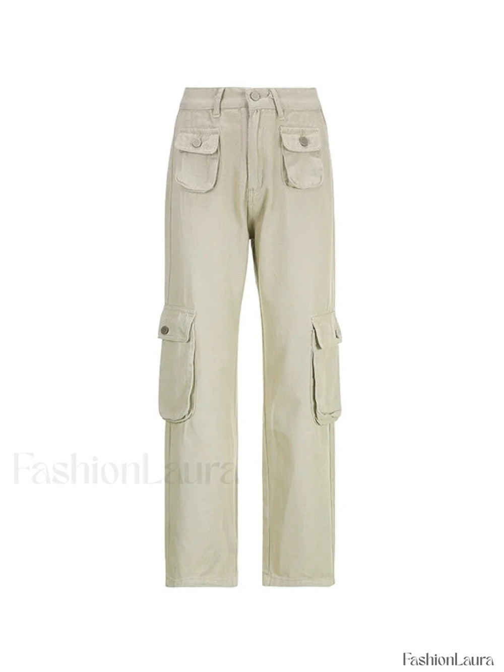 Vintage Khaki Baggy Cargo Jeans Cargo Jeans