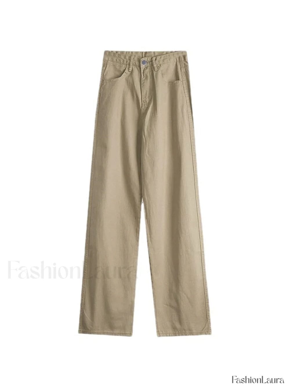 Vintage Khaki Straight Leg Boyfriend Jeans Boyfriend Jeans