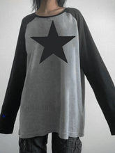Vintage Star Y2K Long Sleeve Tee Gray / S Tops&Tees