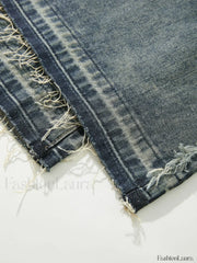 Vintage Wash Distressed Boyfriend Jeans Boyfriend Jeans