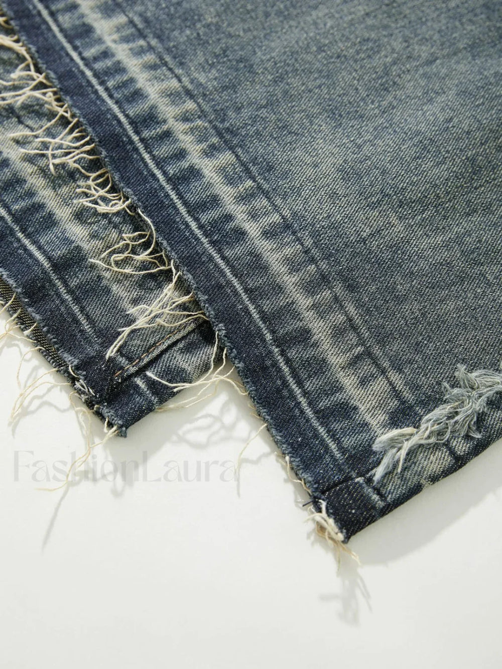 Vintage Wash Distressed Boyfriend Jeans Boyfriend Jeans