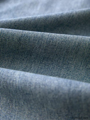 Vintage Wash Distressed Star Patch Boyfriend Jeans Boyfriend Jeans