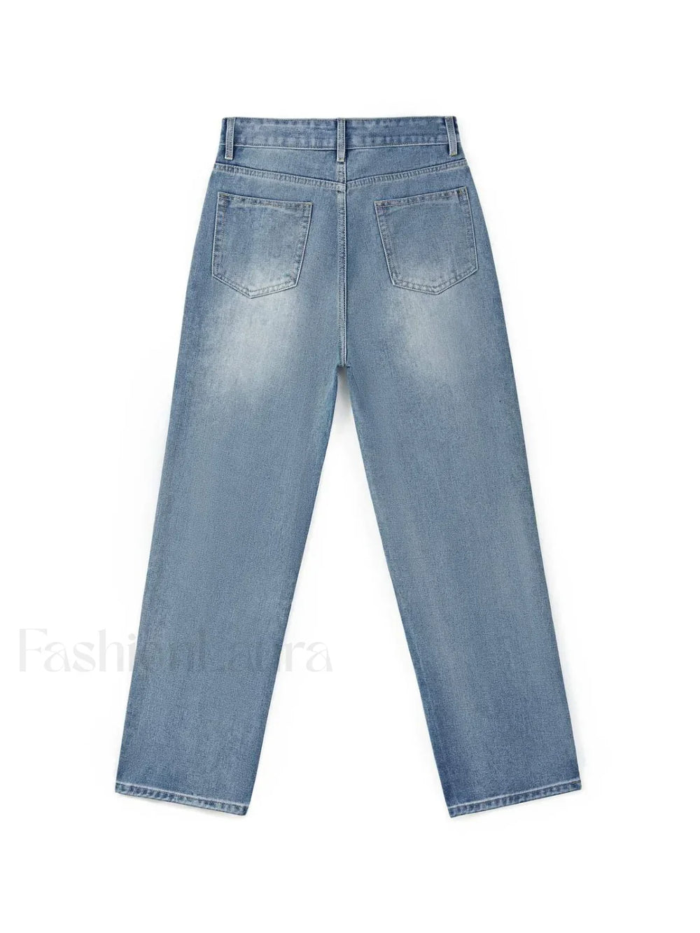 Washed Classic Denim Boyfriend Jeans Boyfriend Jeans