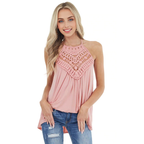 Julia Fashion - Summer Halter Sexy Lace Shirt